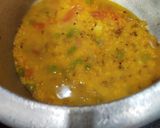 A picture of step 6 of Vegetable Broken Wheat khichdi.