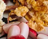 Pas rețetă Omletă cu mușchi și cârnați 2 fotografie