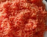 A picture of step 5 of Tricolor special Carrot Halwa.