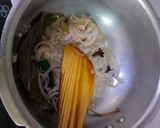 A picture of step 2 of Maldives mutton biriyani.