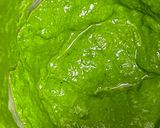 A picture of step 4 of Kale Pesto Pasta.