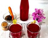 A picture of step 4 of Beetroot Carrot Kasundi Flavor Kanji - Tangy Probiotic Gut Health Fermented Drink.
