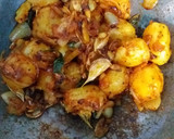 உருளைக்கிழங்கு காரக்கறி ரெசிபி ஸ்டேப் 4 புகைப்படம்