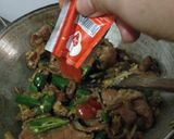 Foto langkah ke 2 dari resep Daging masak cabe ijo.