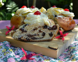 Foto del paso 7 de la receta: Rosca de Pascuas rellena con pasas de uva y chocolate💕