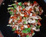 A picture of step 3 of Izma Salsa.