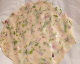 A picture of step 4 of Rice flour paratha.