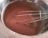 A picture of step 2 of BLUEBERRY  CHOCOLATE CAKE.
