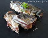 Foto del paso 5 de la receta: Caballa a la plancha con jamón ibérico