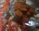 A picture of step 8 of Chinese fried rice.