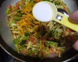 કોબી ગાજર વટાણા નું શાક (Kobi Gajar Vatana Shak Recipe In Gujarati) રેસીપી સ્ટેપ4ફોટો