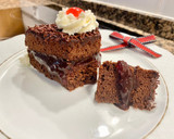 Foto del paso 13 de la receta: Pastel al Cointreau relleno con crema de chocolate y mermelada