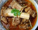 A picture of step 4 of Beef paya.