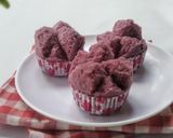Foto langkah ke 6 dari resep Bolu Kukus Ubi Ungu.
