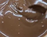 A picture of step 5 of Nutella Cheesecake.