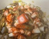 Foto del paso 5 de la receta: Garbanzos con Sepia, Puerros y Alcachofas…