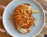Foto del paso 10 de la receta: Librito de pollo relleno de jamón serrano y gruyère