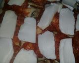 Foto del paso 7 de la receta: Canelones de carne y acelga a la pizza