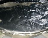 A picture of step 8 of Chocolate Chocoflan (Impossible Cake).