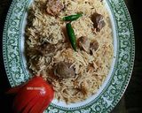 A picture of step 5 of Punjabi yakhni pulao #cookpadapp.