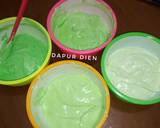 Cara Membuat Bolu Kukus Pandan Ombre 3