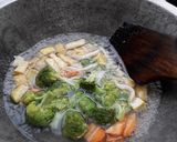 Foto langkah ke 2 dari resep Tumis Tahu Sayuran.