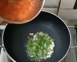 A picture of step 4 of Korean chewy garlic Potato in Red sauce.
