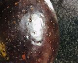 A picture of step 1 of Gondhoraj pudding.
