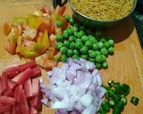 A picture of step 1 of Vermicelli upma.