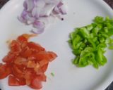 A picture of step 1 of Paneer masala.