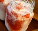 صورة لخطوة 2 من وصفة ميلك شيك فراوله 🍓