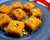 صورة لخطوة 1 من وصفة الكنافة بالزبيب و المكسرات