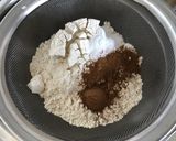 A picture of step 1 of Eggless Zucchini Cake With Chocochips.