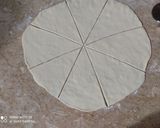A picture of step 8 of Croissant rolls.