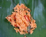 Foto langkah ke 4 dari resep Pepes peda kelapa parut.