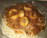 Foto del paso 4 de la receta: Espagueti con Rabas