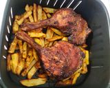 Kacsacomb Air fryerben recept fázis 4 fotója