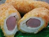 Roti Goreng Sosis Keju