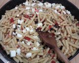 Pas rețetă Paste sedanini cu vinete, roșioare și mozzarella 8 fotografie
