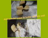 Vanilla triangle & stuffed nutella cookies recipe step 1 photo