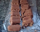 Foto del paso 3 de la receta: Turrón de chocolate con nuez y dulce de leche 🎄