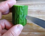 A picture of step 1 of Decorative Cucumber.