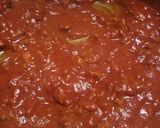 A picture of step 3 of Pasta with sausage ragu.