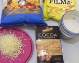 Foto langkah ke 1 dari resep Kue Kering Coklat Tabur Keju (No oven).