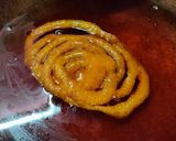 A picture of step 8 of Jalebi.