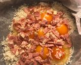 Sajt alatt sült tojás 🧀🍳 recept fázis 1 fotója