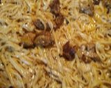 A picture of step 7 of Pork and Pasta with Cheese.