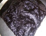 A picture of step 8 of Rose Chocolate cake.