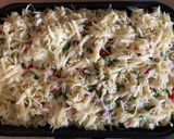 Csirkés - Zöldséges rakott rizs 🍗🌶🍅🧄🧅🍚🧈🧀😋 recept fázis 3 fotója
