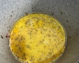 A picture of step 4 of Easy cheddar n veggie omelette.